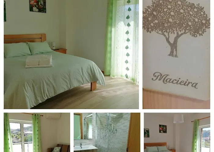 Quarto em Acomodações Particulares Casa Do Meio Alcofra